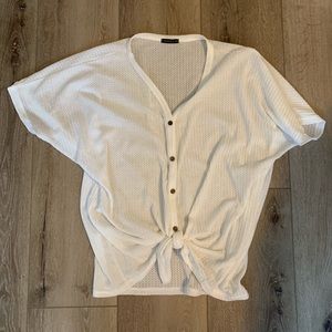 Nordstrom Tops - Tie-front tee Nordstrom Tops - Tie-front tee